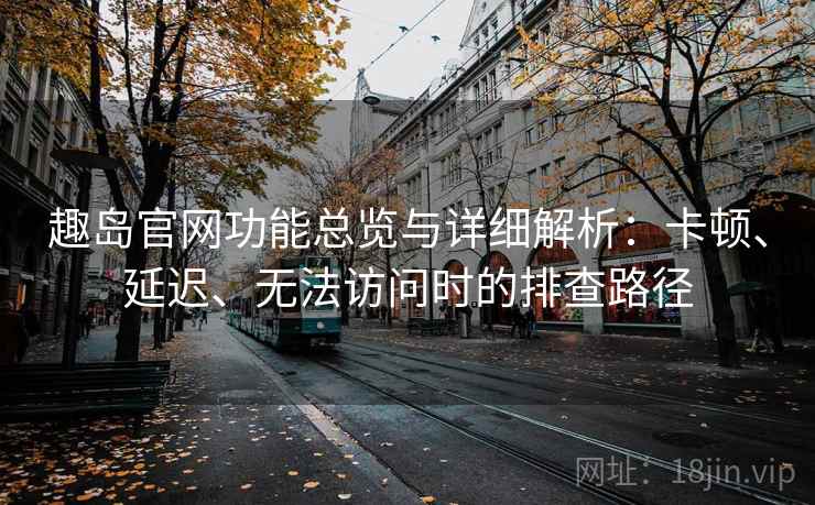趣岛官网功能总览与详细解析：卡顿、延迟、无法访问时的排查路径
