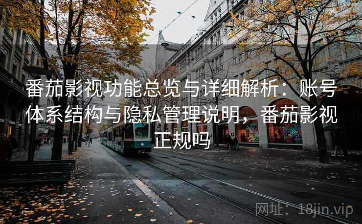 番茄影视功能总览与详细解析：账号体系结构与隐私管理说明，番茄影视正规吗