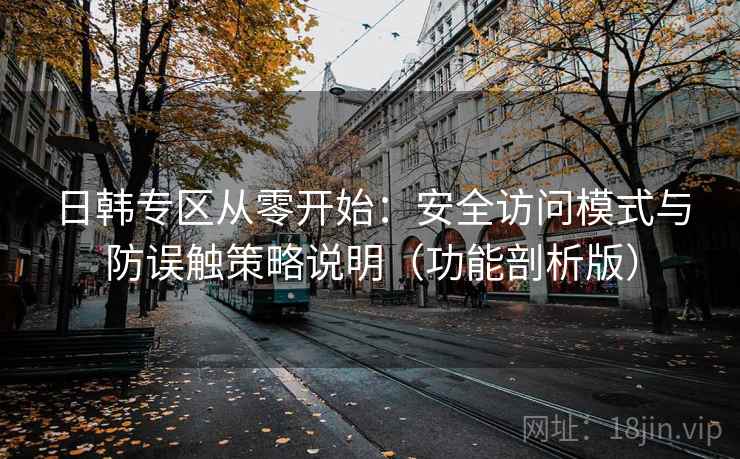 日韩专区从零开始：安全访问模式与防误触策略说明（功能剖析版）