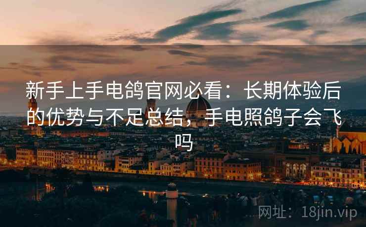 新手上手电鸽官网必看：长期体验后的优势与不足总结，手电照鸽子会飞吗
